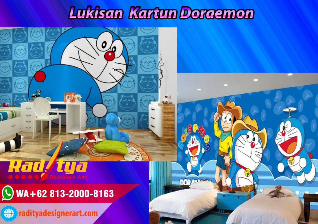Lukisan Kartun Doraemon